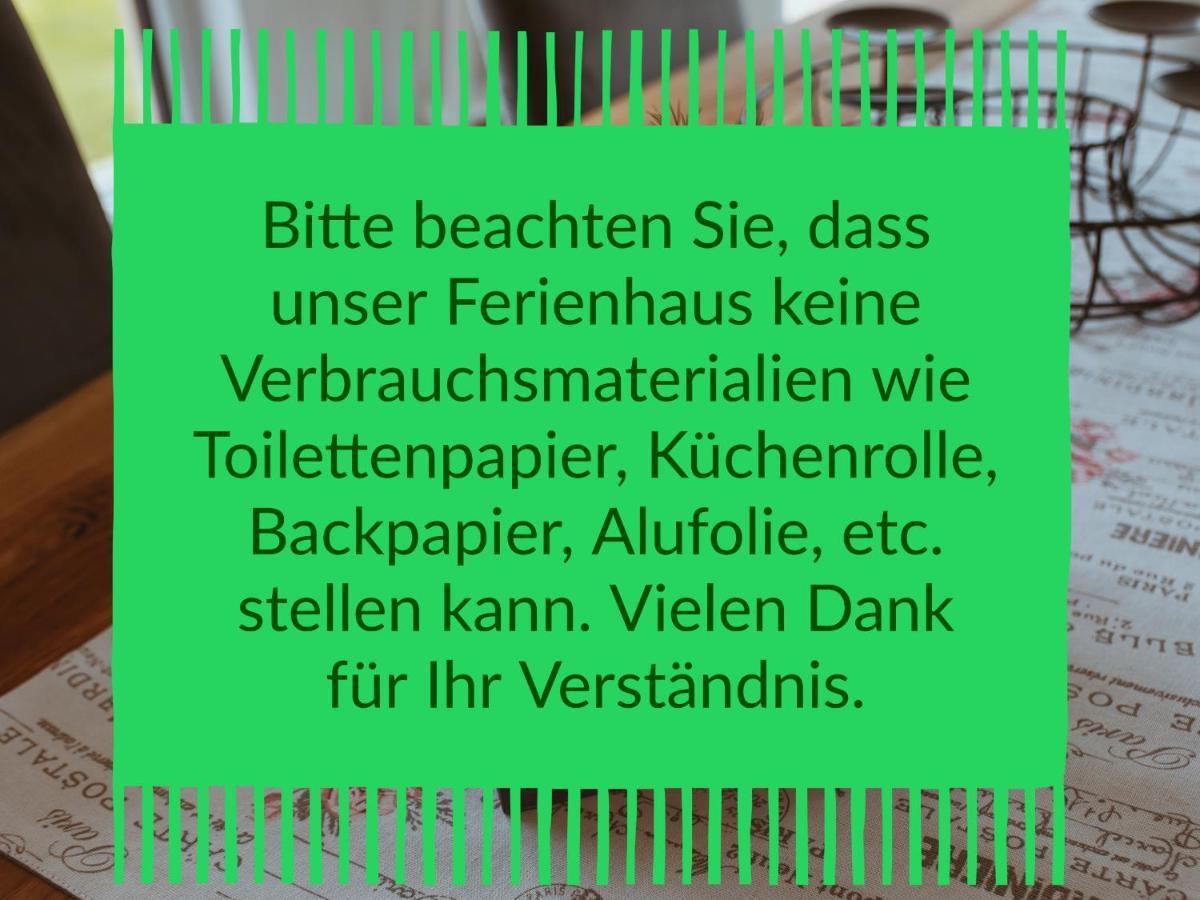 Ferienhaus Plattenberg Bad Oeynhausen Esterno foto