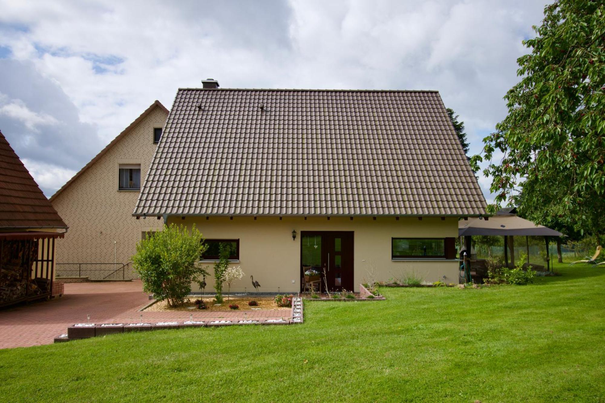 Ferienhaus Plattenberg Bad Oeynhausen Esterno foto