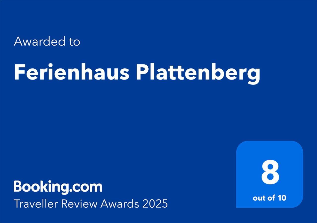 Ferienhaus Plattenberg Bad Oeynhausen Esterno foto